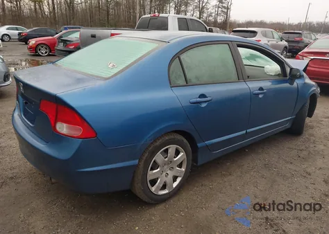 2008 Honda Civic Lx from USA, damaged, VIN 1HGFA16538L036017